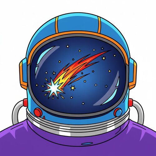 Colored adventure coloring page example